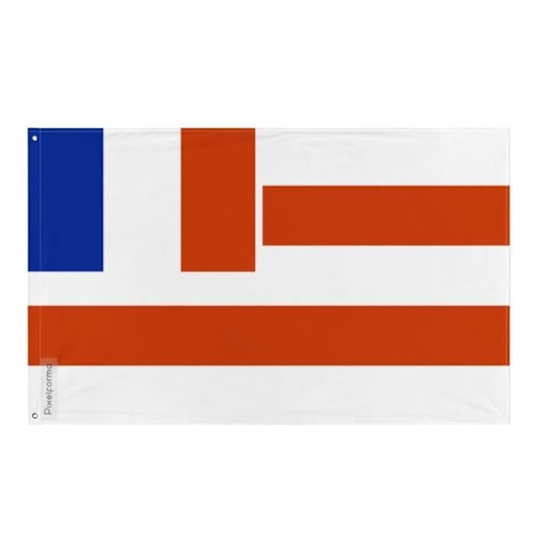 Flagg for det franske protektoratet Raiatea 192x288cm polyester