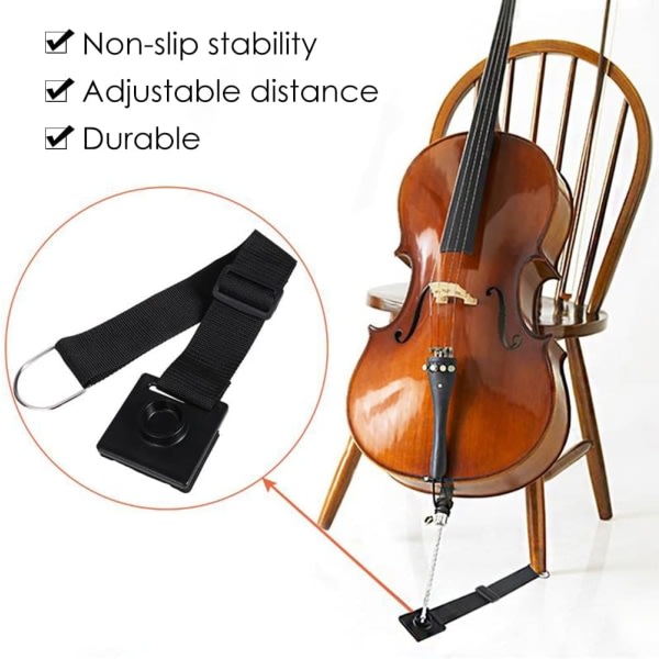 Cello Anchor, Cello Strap, Cello Anchor Stopper wit