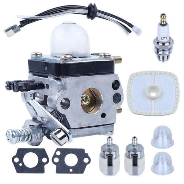C1U-K54A Forgasser med Luftfilter Repower Kit Kompatibel med Mantis 2-takts 7222 7222E 7222M 7225 7230 7234