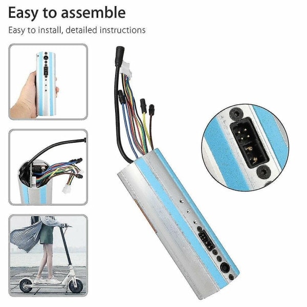 Ninebot Segway ES1/ES2/ES3/ES4 Scooter aktivert Bluetooth Dashboard Byte av kontrollkort