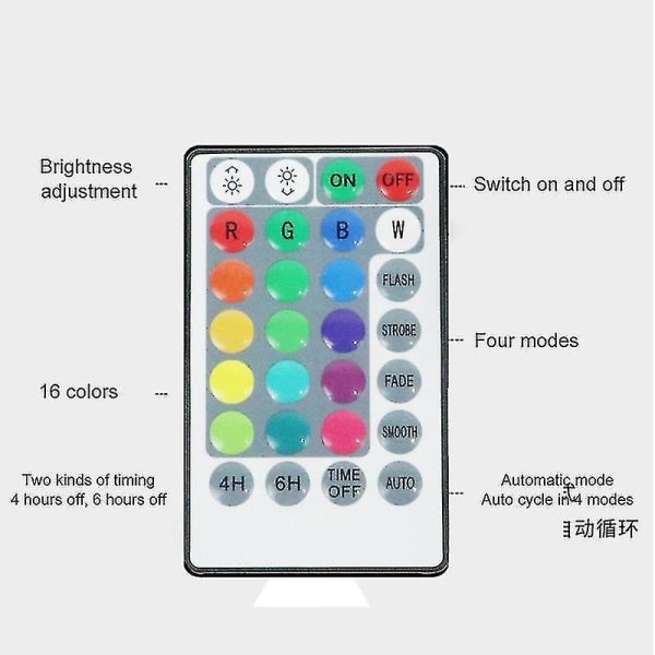 Solar flytende LED-lys sladdløs Rgb Ip68 Vattentät Multi Color Pool Light med fjernkontroll