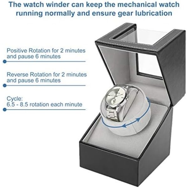 Automatisk klockuppdragare låda, klockuppdragare dammtät låda, enkel automatisk me