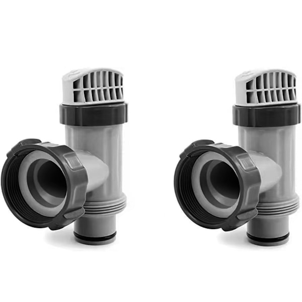 Intex 2-pakks Overjordisk Pistongventil med Pakninger og Muttere