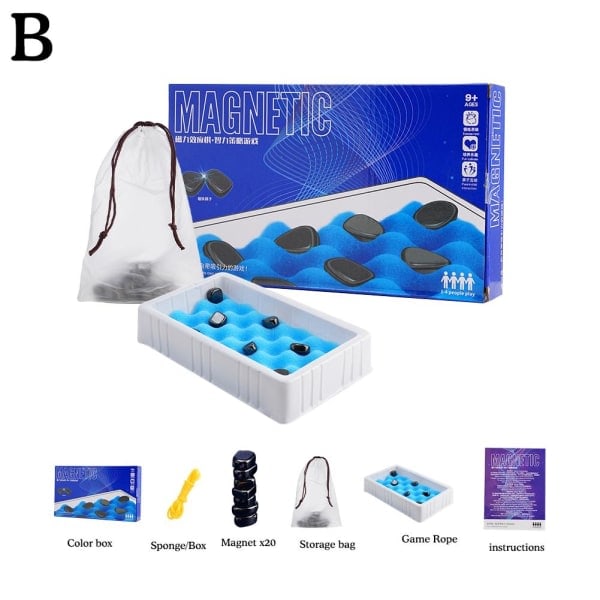 Pusselspel magnetisk effekt schack rolig interaktiv schackbräde gåva Svamp stil en