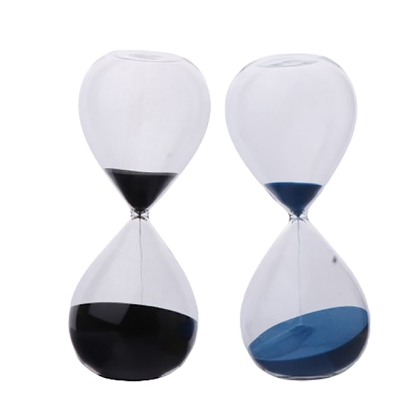 10/15/30/45 minuter Färgat glas Droplet Time Timer dekoration Blue 15min