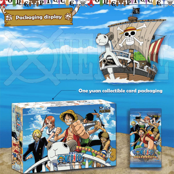 Anime One Piece Paper Card Bronzing Card SGR One Piece Board Gam fargeB one-size