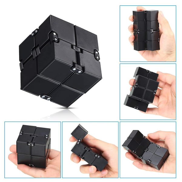 Infinity Cube - Sky - Evighetskub - Fidget Toy Bl?