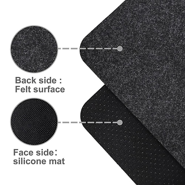 Varmebestandig Matte for Airfryer, Kaffematte, Varmebestandig Matte for Benkeplate, Kjøkkenvarmeskjerm