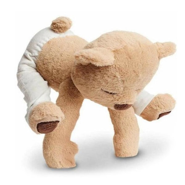 Flexibel Remodelable Pose Yoga Bear Söt Bear Mjuk plysch Toy Top