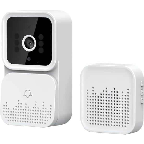 Smart tr?dl?s fj?rrkontroll videod?rrklocka, intelligent visuell d?rrklocka Home Intercom HD Night Vision