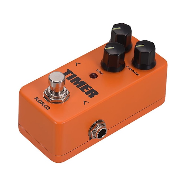 Fd2 Mini Effektpedal Timer Digital Analog True Bypass Elgitarr Effektpedal