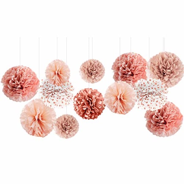 Bryllupsdekorasjoner - 11 PCS Rose Gold Burnt Coral T