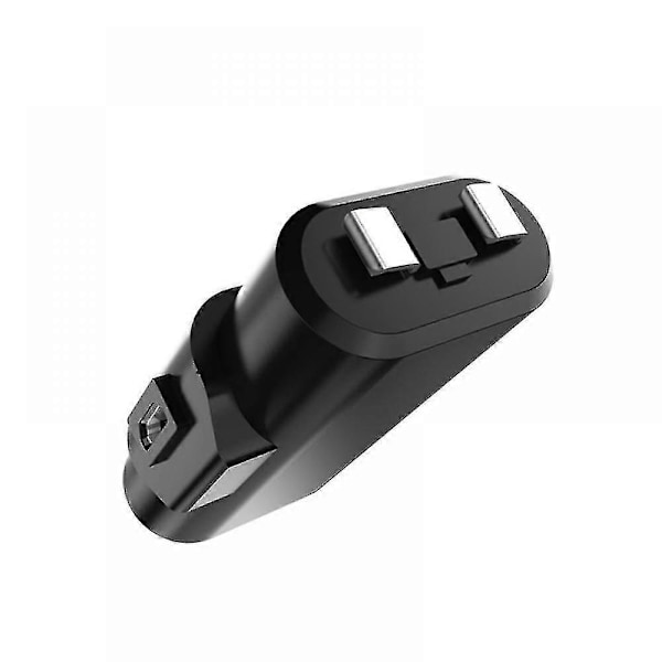 Spil og oplad-sæt til Xbox Series X-controller med 1100 mAh genopladeligt batteri - 2-pak Black
