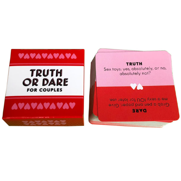 Truth or Dare Party Entertainment Kortspil Tricks Adventure