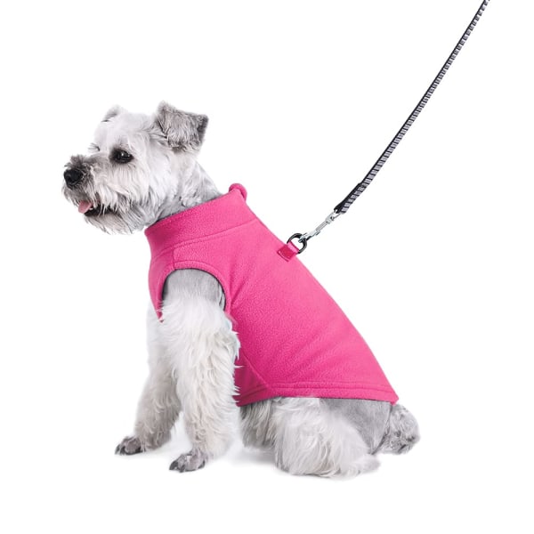 Valpesoft Fleece Vest Genser (L, Rosa)