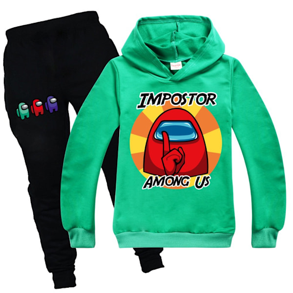 Baby Kids Pojat Unisex Among Us Paita Puku Huppari Pitkähihainen black