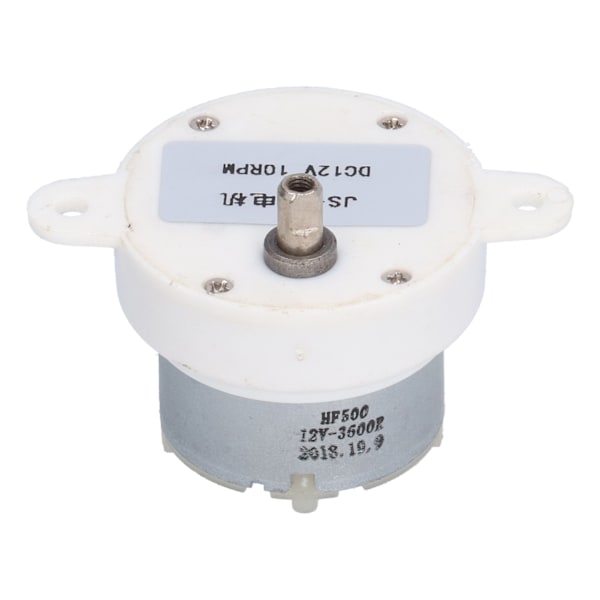 JS‑40 DC12V 10RPM Växelmotor Låghastighetsreduktionsmotor för finansmaskiner, kontorsautomation med mera