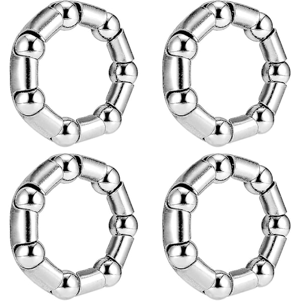 Cykel-kugleleje, cykel-krankleje, 5/16\" X 7-kugleleje-cykel-krankleje, 4 stk. reservedele til MTB-cykelkrank eller bundbeslag