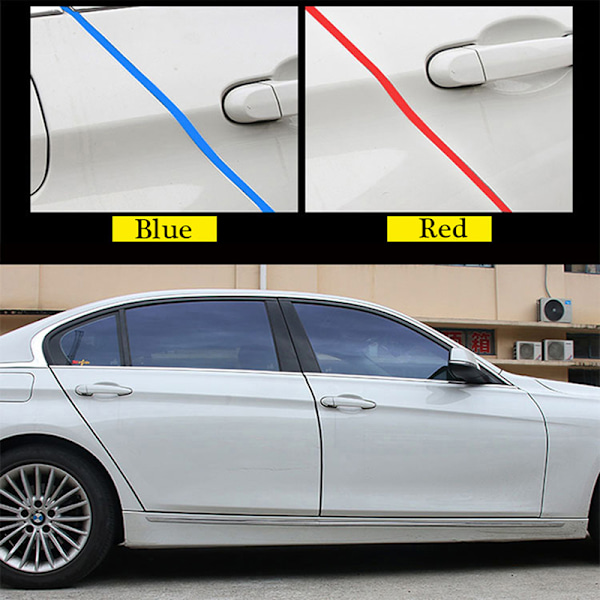 5M bildörr kantlist gjutning gummitätningsremsa repskydd Black