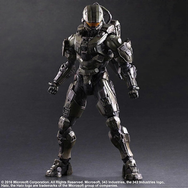 Game Play Arts Kai Halo 5 Guardians No. 1 Master Chief Elokuva PVC Action Anime Hahmo Leikkihahmo Anime Kokoelma Malli Leikkihahmo 27cm_v (YJD)