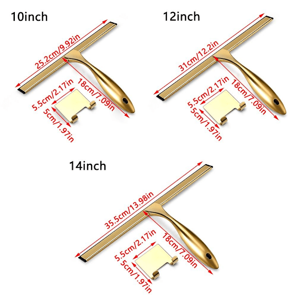 Vindusskrape for glassrengjøring 10 TOMMER 10 TOMMER 10inch 10inch