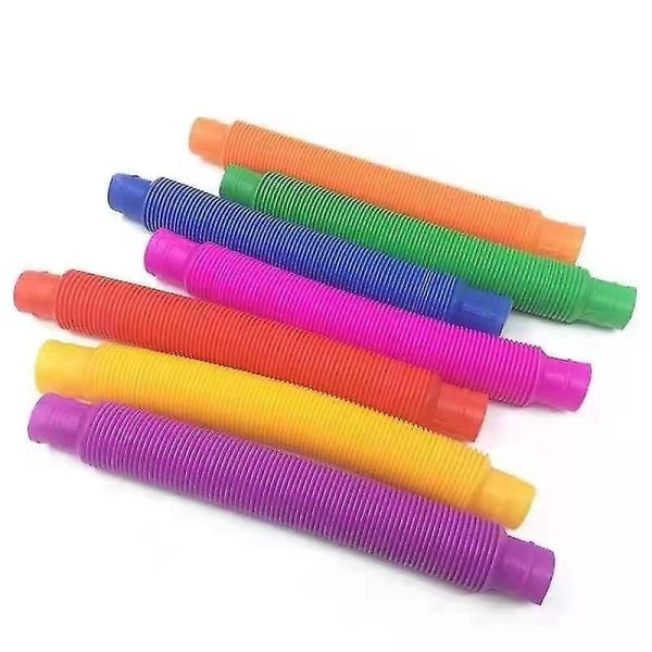 6st Fidget Pop Tube Stretch Pipe Toy