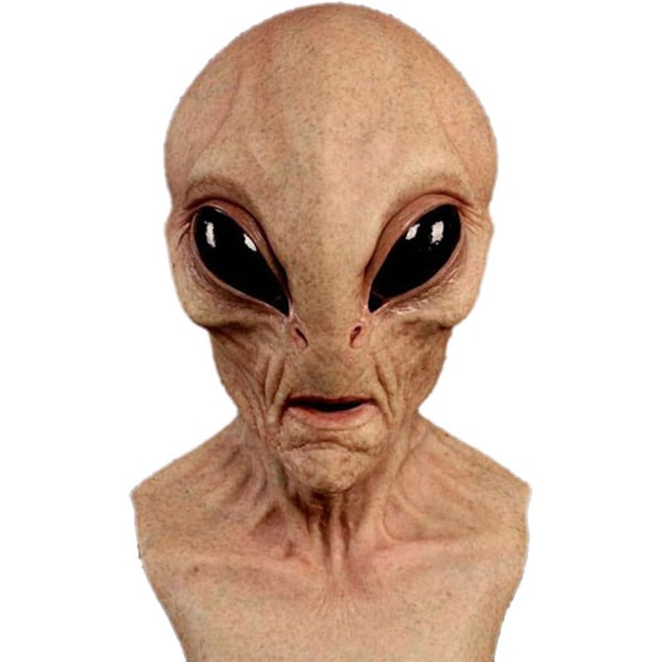 Halloween latexmask - Gammal man dekor realistisk ansiktsmask för mänsklig rynka F