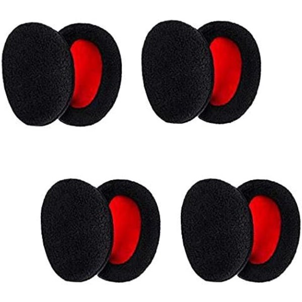 4 Pairs Ear Muffs Bandless Ear Warmers Winter Earmuffs Ear Covers for Women and Men