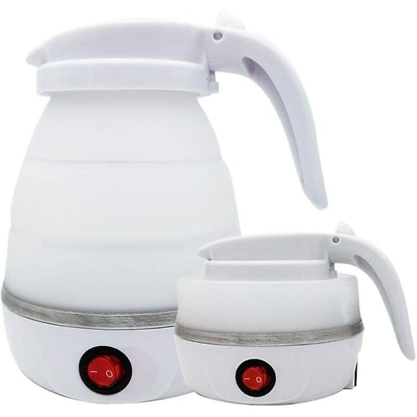 Collapsible Kettle, Silicone, With Stainless Steel Bottom,