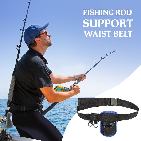 Fishing Rod Support Belt Adjustable Fishing Rod Hold