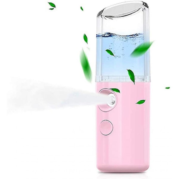 Nano Mist Sprayer, Ansiktsångare Nano Mister Hydration Spray För dagligt bruk, USB Uppladdningsbar Bärbar, nano Handy Mist B1017-258