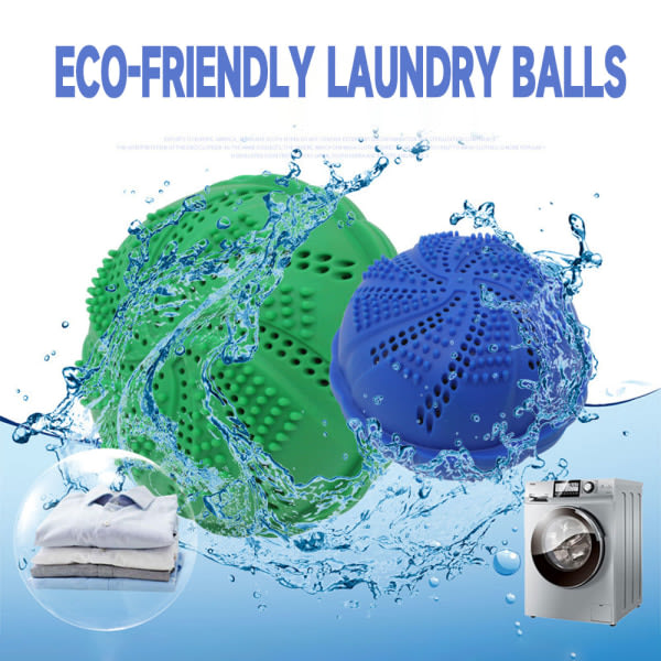 Hushållstvättboll Magisk fläckborttagning Rengöringsboll för tvättmaskin Rosa