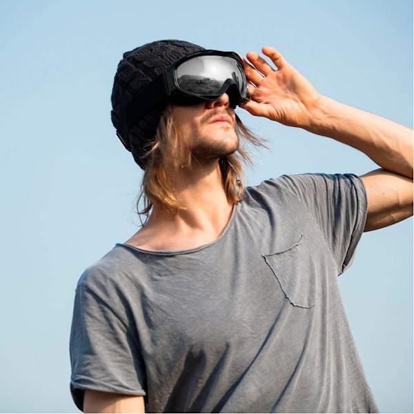 OTG Skidmask - Anti-Imma Skidglasögon Antidamm Vindtät UV400 Skydd Snowboardglasögon för Män & Kvinnor Pojkar & Flickor