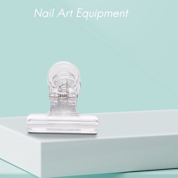 6./ sæt Rusian C Curve Nagelklämmor Multi Akryl Nails Nipper Transparent