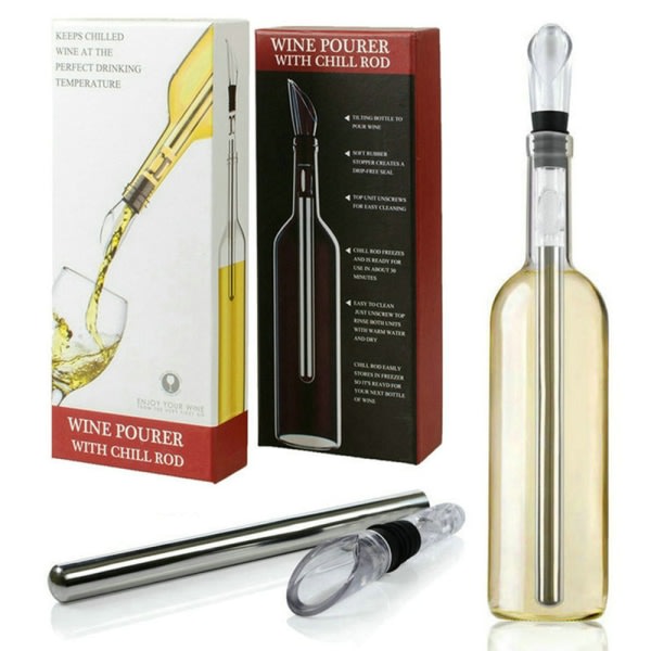 Kjøkken Frost Wine Stick Enhancing Wine Flavors Cooling Wine Tool For Bar Single