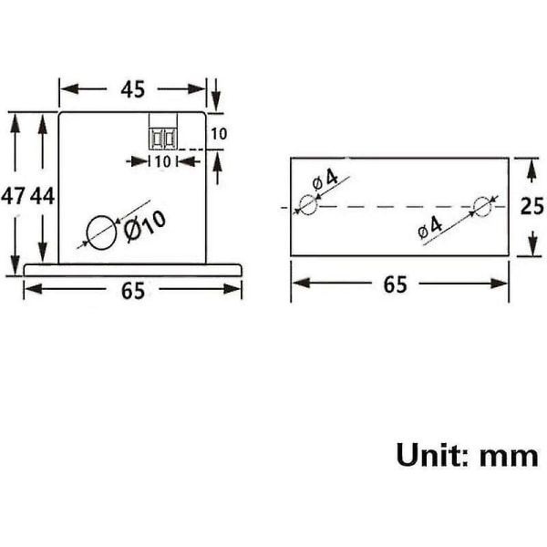 Justerbar strømsensorbryter, normalt åpen strømsensorbryter 0.2 30a Szc23 No Al Ch