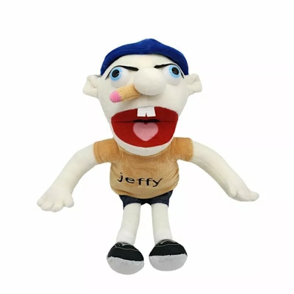 Jeffy Hånddukke Gutt Joseph Cody feebee Plyschleksaksdocka Avtagbar Gave Jeffy 40CM