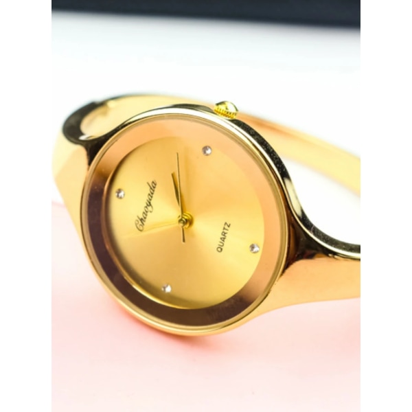 Klokker for kvinner - Mote Dame Klokker Merke Klokker Dameur Kvarts Armbåndsur Klokke Relogio Feminino Montre Femme all gold