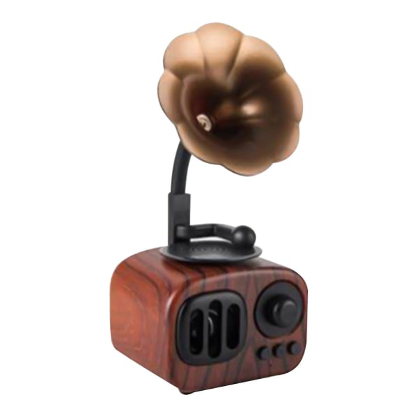 Trådlös högtalare för dekorativ prydnad (brun)