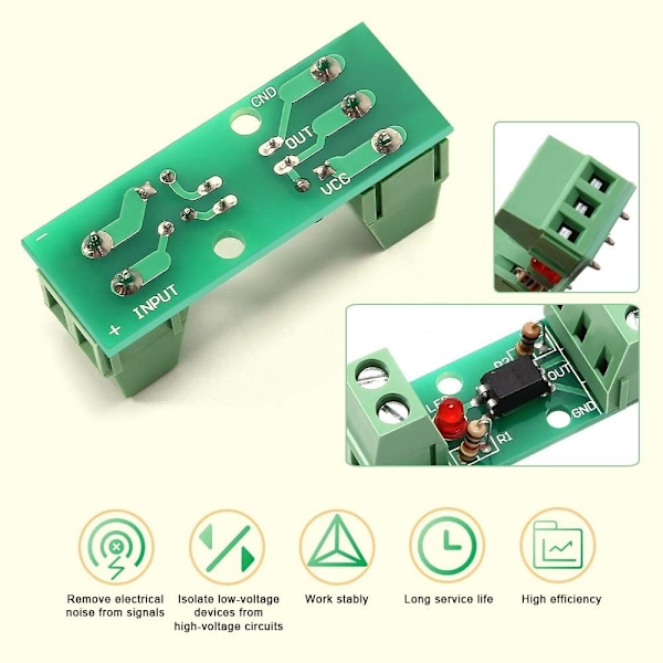 5 ST Optokopplere Isolasjonskort Icstation Optokopplere