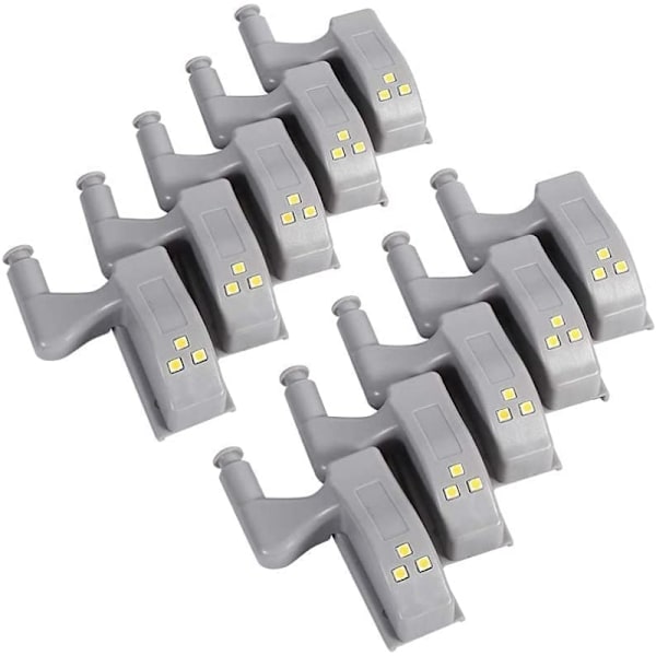 Automatisk skapbelysning LED-lampe for hengsler - Perfekt 2-Pack