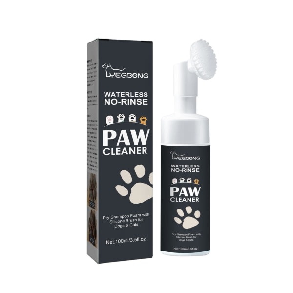 100 ml Pet Paw Cleaner Växtbasert Safe Paws Clean vätska for stue 100 ml