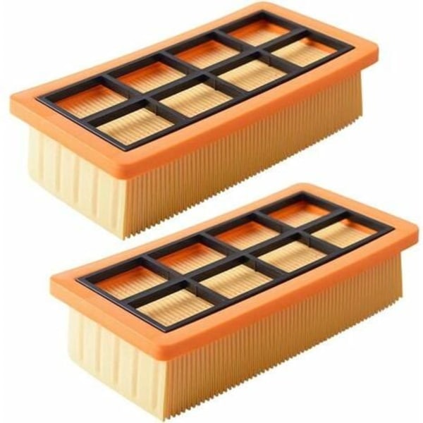 2 stk. Erstatningsfilter for Kärcher støvsugere AD 3200, AD 3000 og AD 4 Premium