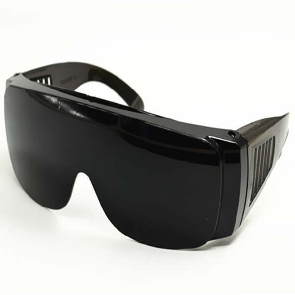 Schwarze Anti-Beschlag-Sonnenbrille, unisex, personligt cool.