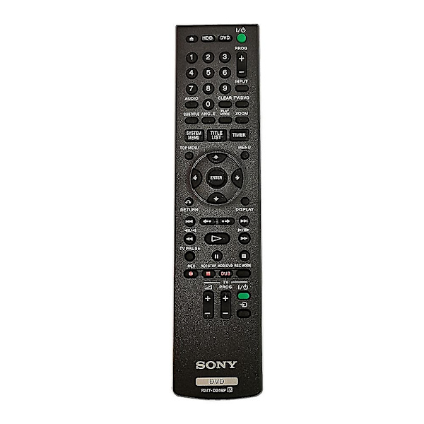 Rmt-d249p Sony DVD-kaukosäädin Rdr-at100 Rdr-at200 Rdr-hx680 Hx780 fw