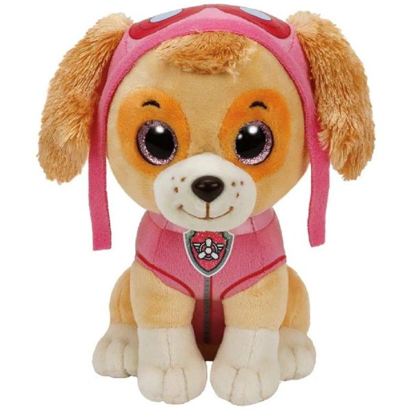 TY Beanie Boos Glubschi PAW Patrol 15cm Andra leksaksfigurer, Skye