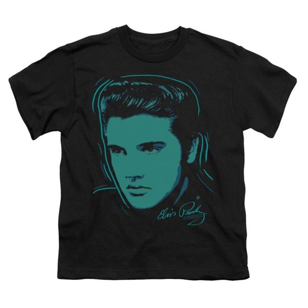 Elvis Presley Young Dots T-paita ESTONE M
