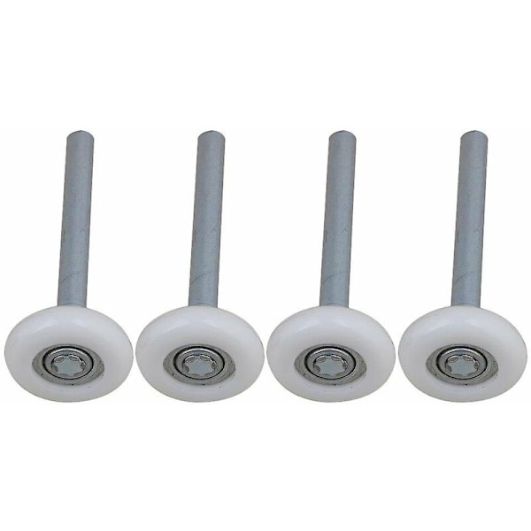 Garageportrullar, 4-pack nylonförseglade kullagergarageportrullar med 115 mm axel