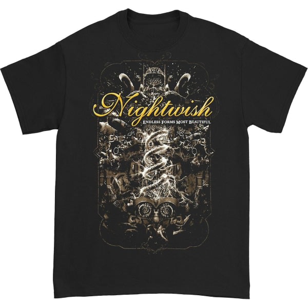 Nightwish Endless Forms -kiertuepäivät T-paita ESTONE L