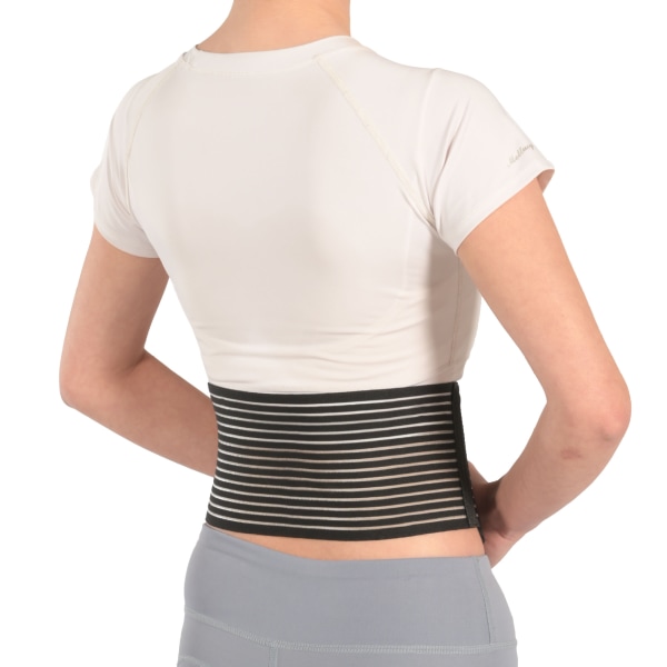 L/XL 43,3\" brokkbelte for menn eller kvinner - magebelte Nedre ryggstøttebelte for navlebrokk og navlebrokk med pute for lyskebrokk